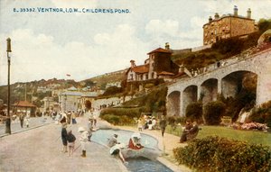 Ventnor, I.O.W - Kinderteich, 1919