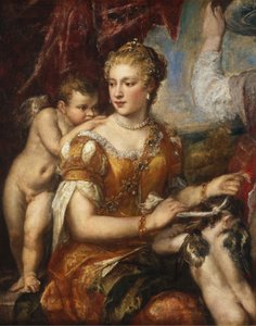 Venus verbindet Amor die Augen, ca. 1566-1570 oder ca. 1576-1580