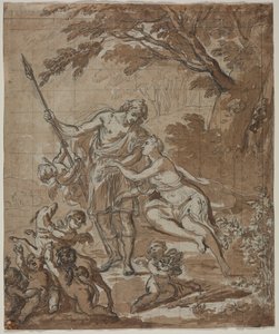 Venus und Adonis, 1713