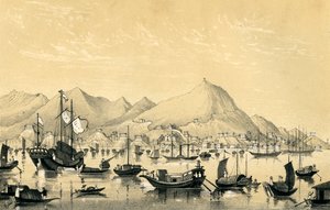 Victoria Town, Hongkong-Insel, 1847