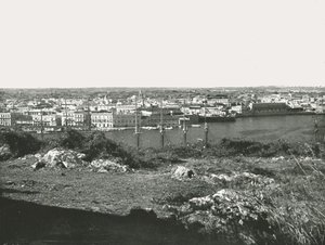 Blick über die Bucht, Havanna, Kuba, 1895