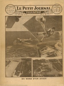 Blick aus einem Flugzeug, 1931