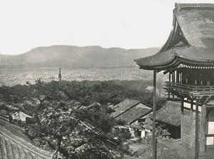 Blick von den Hügeln, Kyoto, Japan, 1895 von Unbekannt