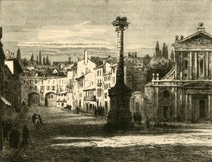 Ansicht von Mailand, 1890