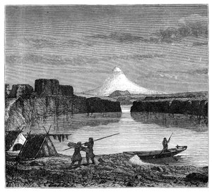 Ansicht in Oregon, 1900 von Unbekannt