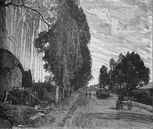 Blick in der Nähe von Pretoria, ca. 1880