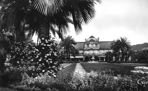 Blick auf die Albert I Gärten und das Casino, Nizza, Südfrankreich, frühes 20. Jahrhundert