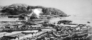 Ansicht von Port Arthur, Mandschurei, 1904 von Unbekannt