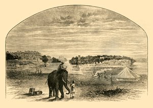 Blick auf den Indus von Unbekannt