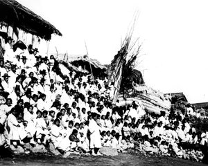 Dorfbewohner, Korea, 1900
