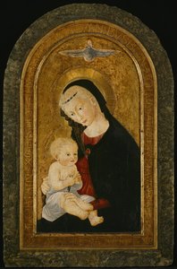 Jungfrau und Kind, 1460-70 von Unbekannt