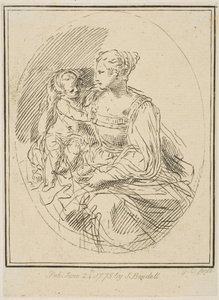 Jungfrau und Kind, 1775 von Unbekannt