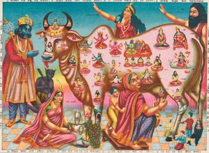 Vishva Rajalakshmi Gomata, ca. 1890 von Unbekannt