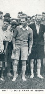 Besuch im Jungenlager in Jesson, ca. 1935-1937 von Unbekannt