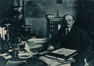Wladimir Iljitsch Lenin, russischer Bolschewikenführer, Moskau, Russland, 7. Oktober 1922