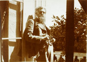 Wladimir Solowjow, russischer Philosoph, Dichter und Literaturkritiker, Cannes, Frankreich, 1899 von Unbekannt