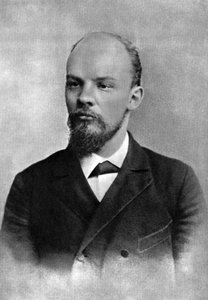 Wladimir Uljanow Lenin, russischer bolschewistischer Revolutionär, St. Petersburg, Russland von Unbekannt