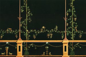 Wanddekoration, Pompeji, Italien, 1928 von Unbekannt