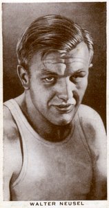 Walter Neusel, deutscher Boxer, 1938 von Unbekannt