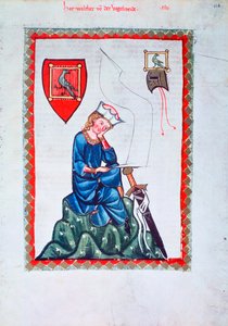 Walther von der Vogelweide, 1304-1340 von Unbekannt