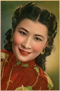Wang Hsi Chun, chinesische Schauspielerin, 20. Jahrhundert von Unbekannt