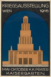 Kriegsausstellung Wien 1916 von Unbekannt
