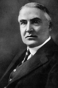 Warren G. Harding, 29. Präsident der Vereinigten Staaten, 1933