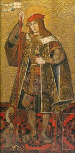 Kriegerheiliger, 1490-1500 von Unbekannt