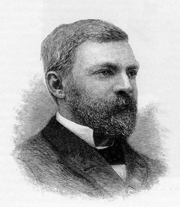 Washington Augustus Roebling, amerikanischer Bauingenieur, 1883