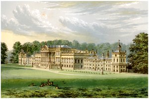 Wentworth Woodhouse, Yorkshire, Heimat von Earl Fitzwilliam, ca. 1880 von Unbekannt