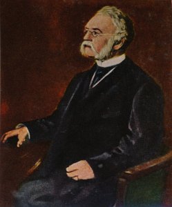 Werner von Siemens 1816-1892. Gemälde von Lenbach, 1934