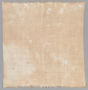 Weißes Leinenstück, ca. 1800 von Unbekannt