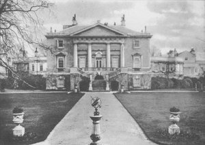 White Lodge, das Zuhause von Königin Mary vor ihrer Heirat und der Geburtsort von Edward VIII, 1936 von Unbekannt
