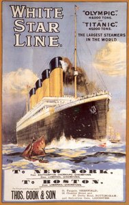 White Star Line. Titanic & Olympic, ca. 1911 von Unbekannt