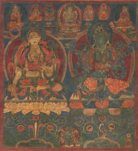 Weiße Tara und Grüne Tara, 1450-1500