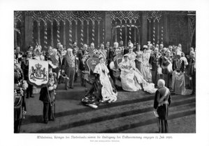 Wilhelmina der Niederlande, 1880-1962, 5. Juli 1898 von Unbekannt