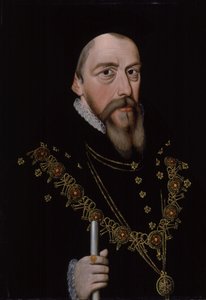 William Cecil, 1. Baron Burghley, nach 1572 von Unbekannt