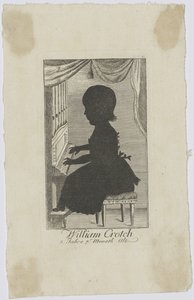 William Crotch 1775-1847 als Kind, ca. 1778 von Unbekannt
