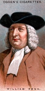 William Penn, englisches Mitglied der Gesellschaft der Freunde, bekannt als Quäker