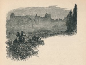 Windsor Castle vom Home Park, 1895