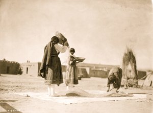 Weizen winnowen - San Juan 1905