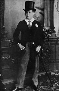 Winston Churchill als Harrow-Schüler im Jahr 1889, 1945