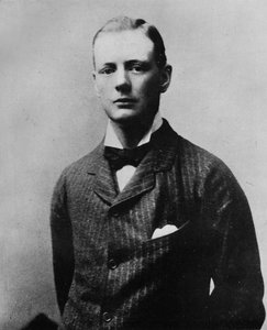Winston Churchill, um 1897, 1945