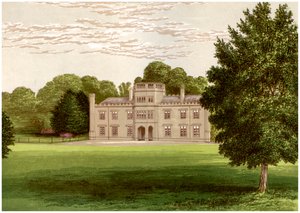 Wolseley Hall, Staffordshire, Heimat von Baronet Wolseley, ca. 1880 von Unbekannt