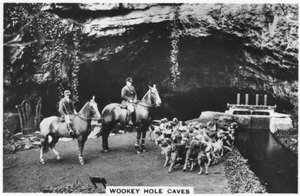 Wookey Hole Höhlen, 1936 von Unbekannt