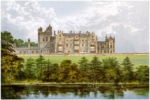 Worsley Hall, Lancashire, Heim des Earl of Ellesmere von Unbekannt