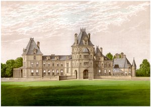 Wynnstay, Denbighshire, Wales, Heimat von Baronet Williams-Wynn, um 1880 von Unbekannt