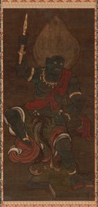 Yaksa-Form von Vajrapani Blue Fudo