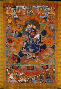 Yamantaka, Zerstörer des Todesgottes, frühes 18. Jahrhundert