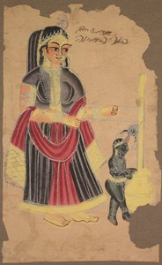 Yasoda und Krishna, 1800er von Unbekannt